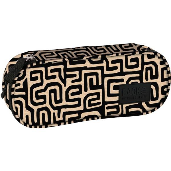 BackUp ovális tolltartó - Black and Gold