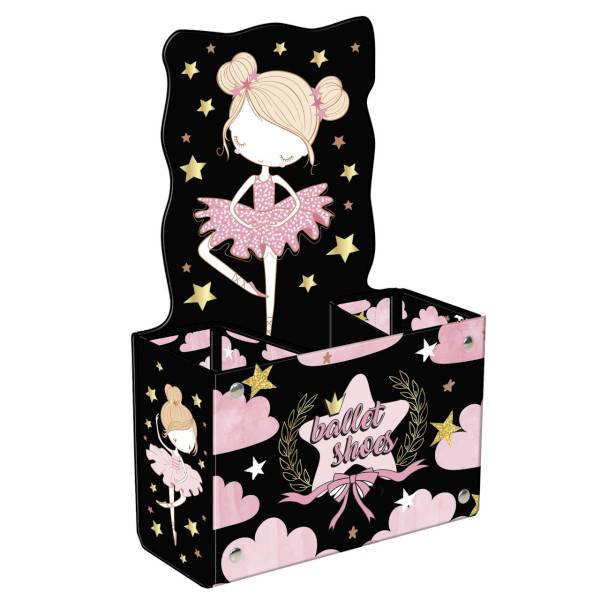 Balerinás asztali tolltartó – Clouds