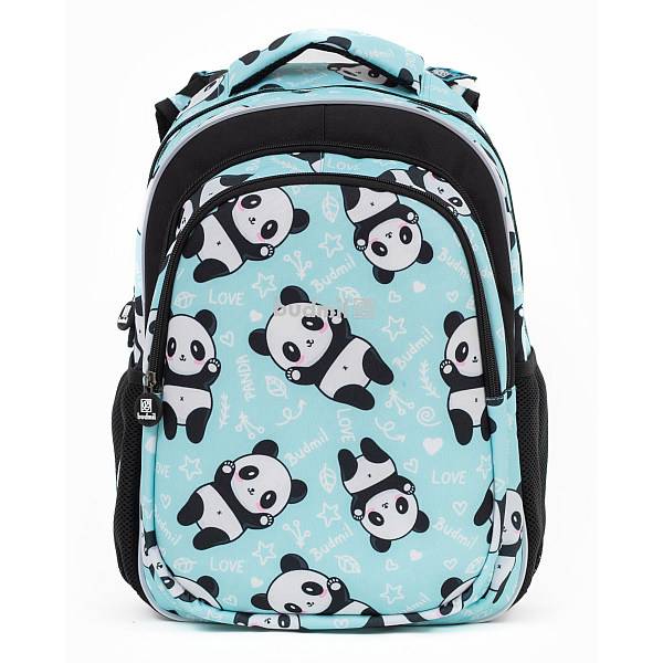 Budmil pandás ergonomikus iskolatáska