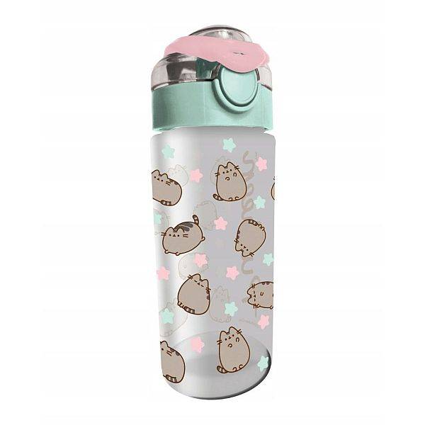 Pusheen Cat műanyag kulacs 500 ml-es – Pink