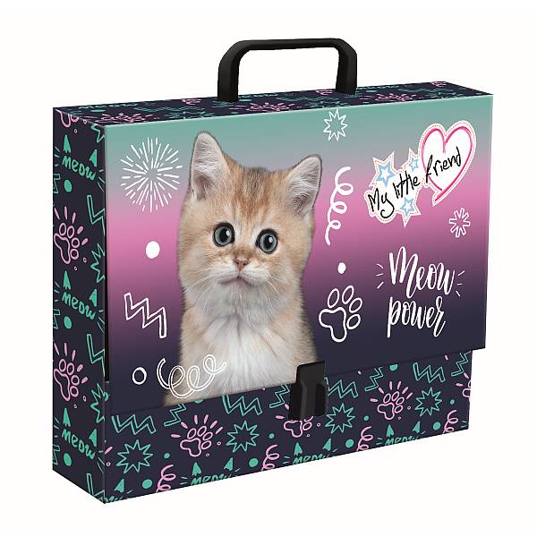 My Little Friend cicás fogantyús irattartó XL – Kitty Party