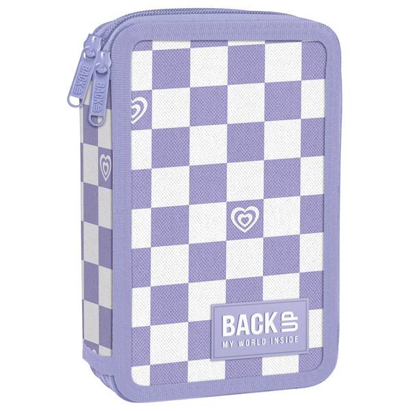 BackUp emeletes tolltartó felszerelt - Purple Checked