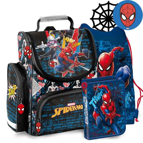 Paso Pókember iskolatáska SZETT - Pókverzum 2