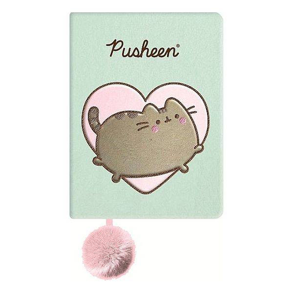Pusheen Cat napló - zöld