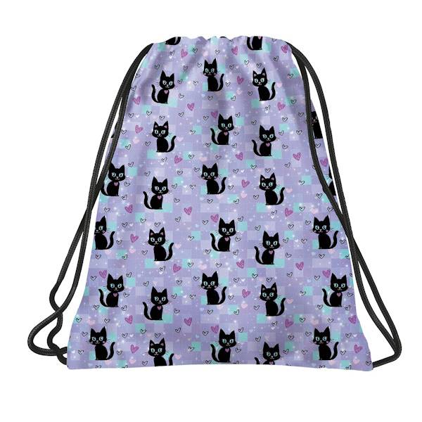 BackUp cicás tornazsák - Black Cats