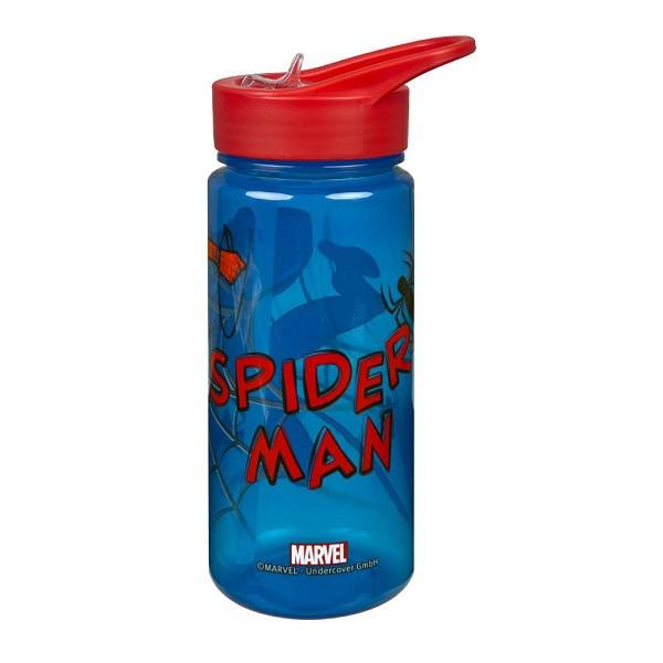 Scooli Spiderman szívószálas kulacs 500 ml