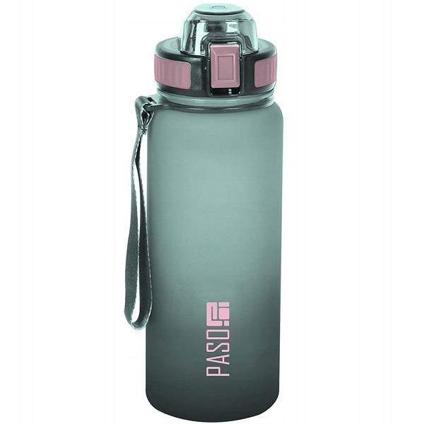 BeUniq matt műanyag kulacs 850 ml – zöld