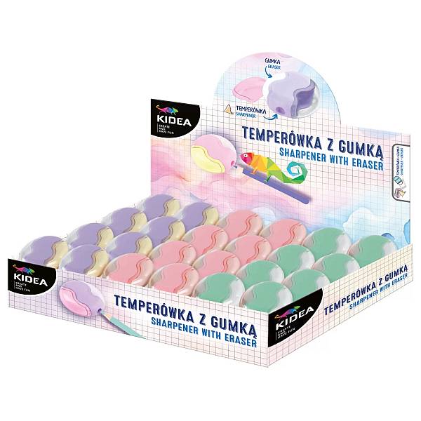 Kidea radír és hegyező 2in1