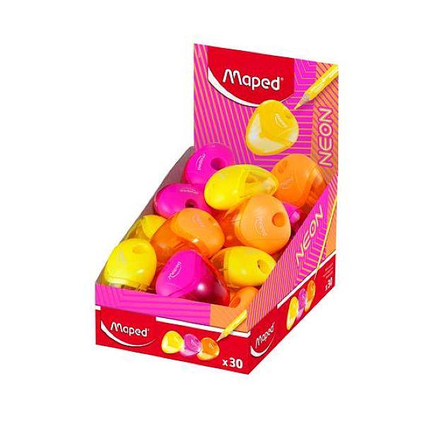 Maped műanyag tartályos hegyező többféle – Gloo Neon