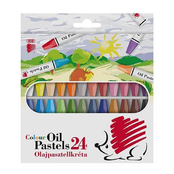 ICO Süni 24 színű olajpasztell kréta