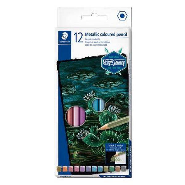 Staedtler Színes ceruza készlet 12 db-os – metál