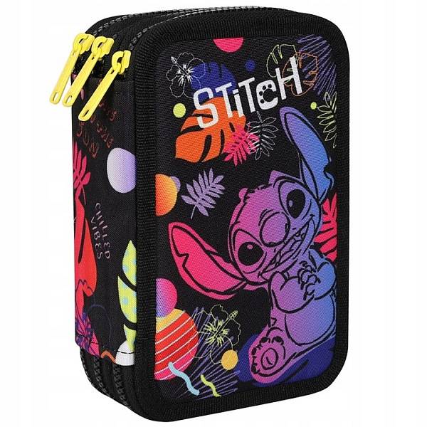 CoolPack Stitch 3 emeletes tolltartó felszerelt - Black