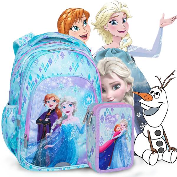 Coolpack Jégvarázs iskolatáska hátizsák SZETT – 2 rekeszes