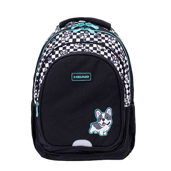 Head kutyás ergonomikus iskolatáska, hátizsák 42 cm - Cute Puppy