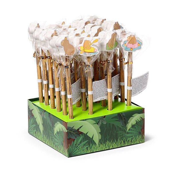 Kapibara grafit ceruza figurás radírral