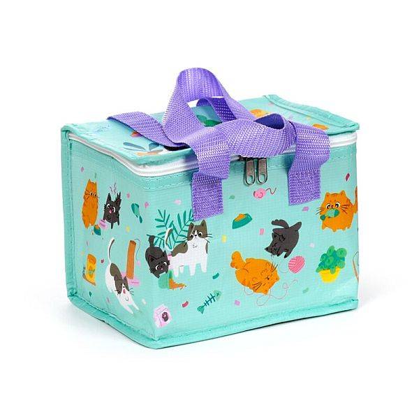 Cicás hűtőtáska, uzsonnás táska – Beans & Co Cats
