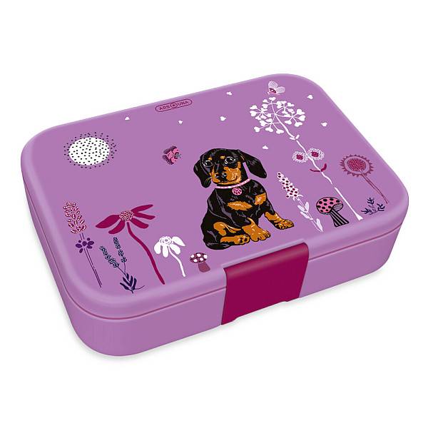 Ars Una osztott uzsonnás doboz nagy – Cuki állatok – Puppy