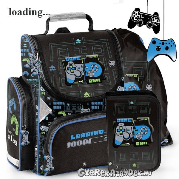 Paso gamer ergonomikus iskolatáska SZETT – Loading