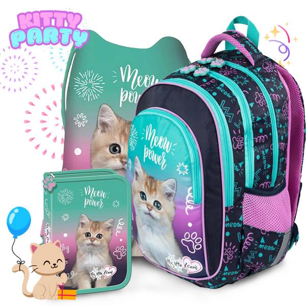 My little friend cicás iskolatáska, hátizsák SZETT – Kitty Party