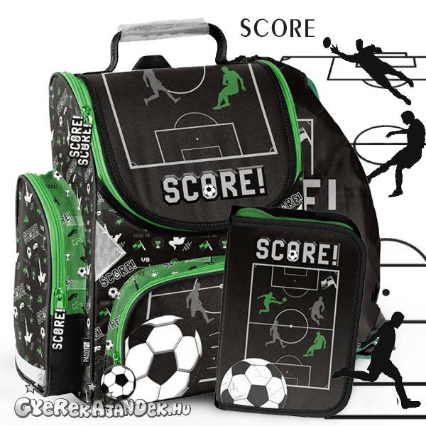 Paso focis ergonomikus iskolatáska SZETT – Score