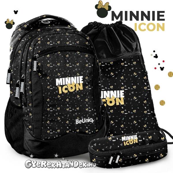 Minnie iskolatáska hátizsák ICON SZETT – Paso