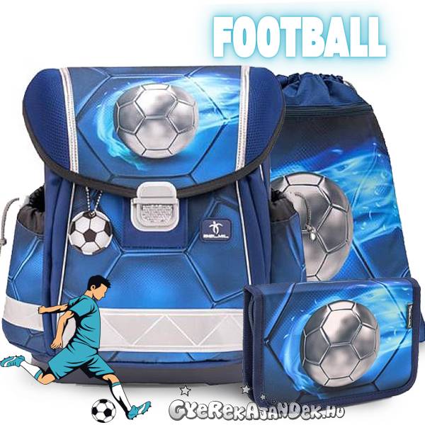 Belmil merevfalú focis iskolatáska SZETT – Football