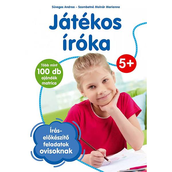 Játékos íróka - íráselőkészítő feladatok ovisoknak