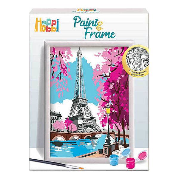 Számozott kifestő kerettel - Párizs
