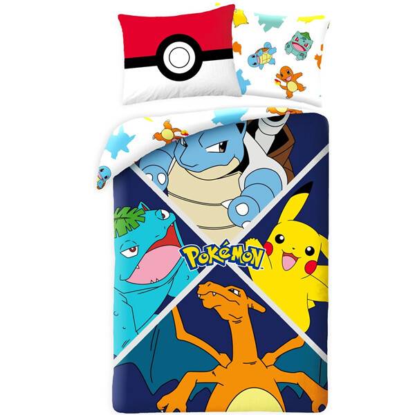 Pokemon ágyneműhuzat szett – Evolution