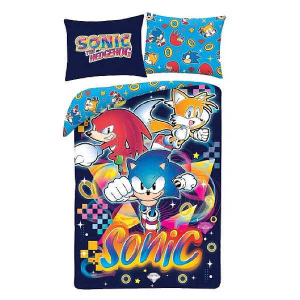 Sonic ágyneműhuzat szett – Sonic the Hedgehog