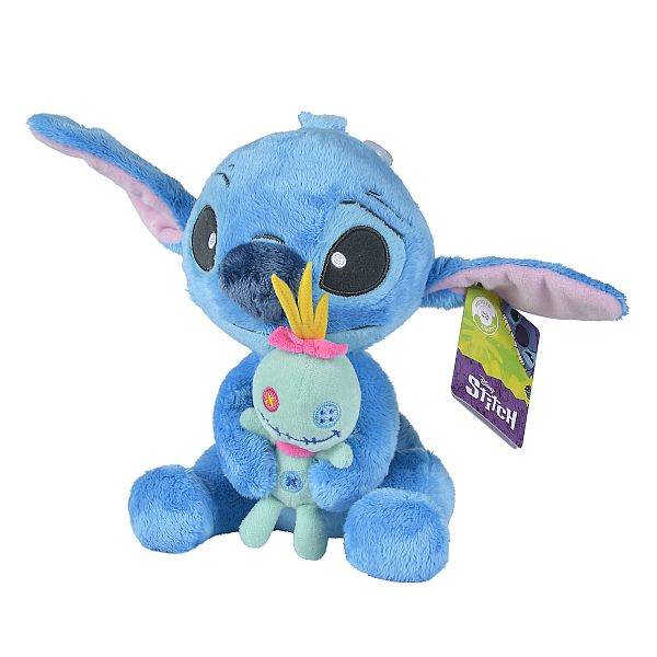 Stitch és Scrump plüss figura 25 cm