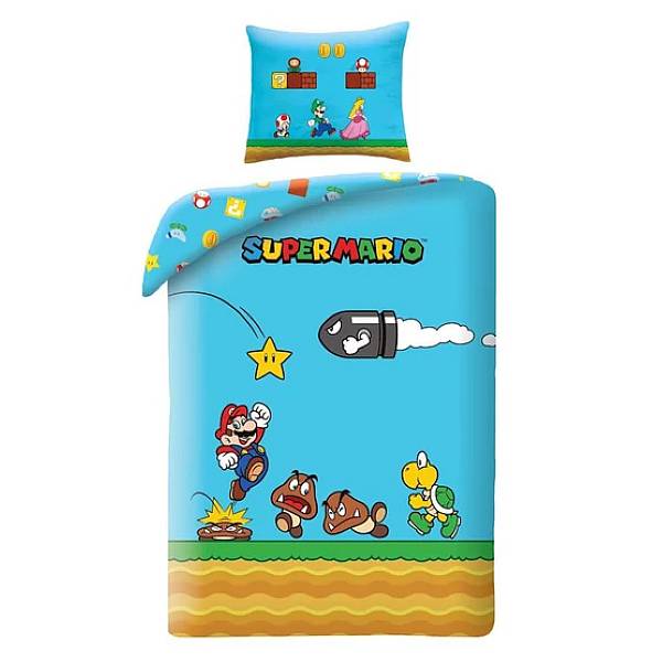 Super Mario ágyneműhuzat szett – Rocket