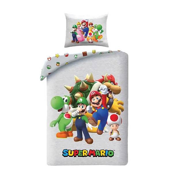 Super Mario ágyneműhuzat szett – Bowser