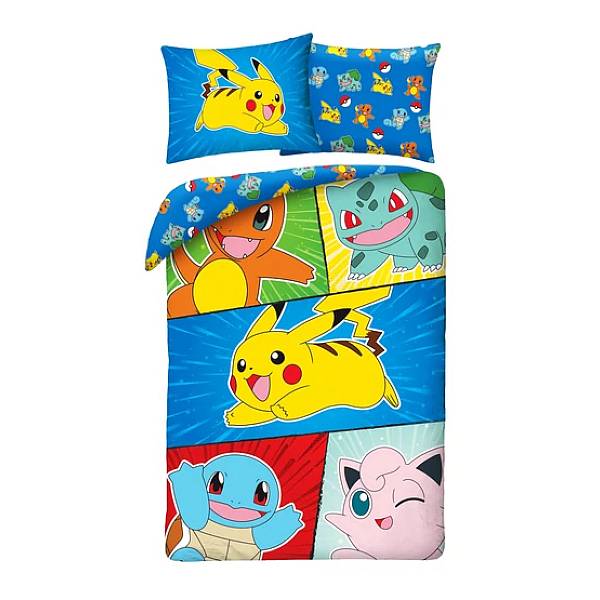 Pokemon ágyneműhuzat szett 140×200 cm – Montázs