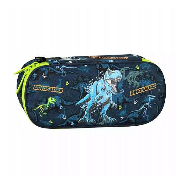 Starpak dinoszauruszos ovális tolltartó – Glow