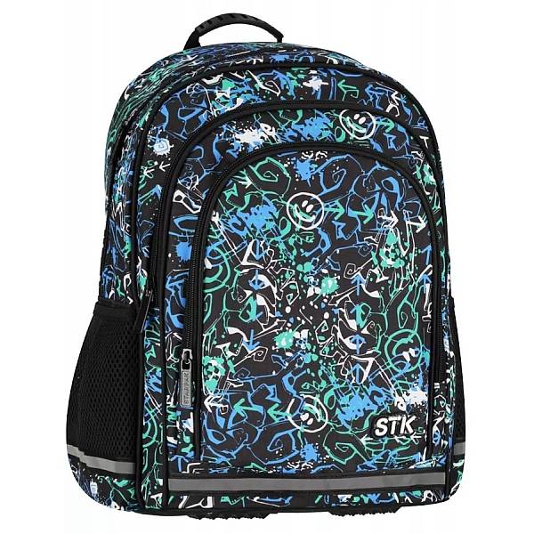 Starpak ergonomikus iskolatáska, hátizsák – Graffiti