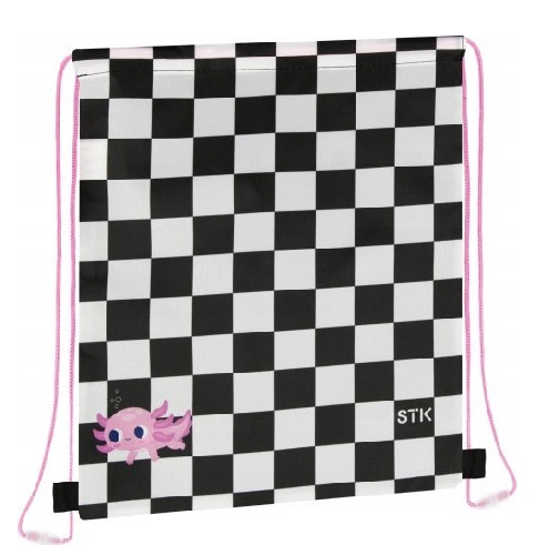 Starpak kockás tornazsák – Axolotl