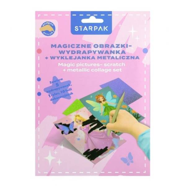 Starpak Képkarcoló készlet – Hercegnők