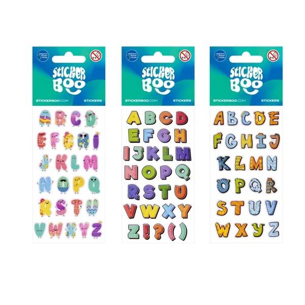 Betűs matrica többféle – Starpak