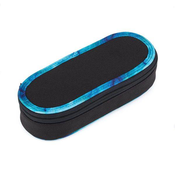 Topgal ovális tolltartó – Black’n’blue