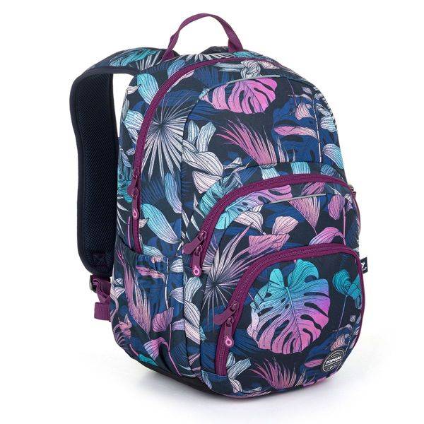 Topgal ergonomikus iskolatáska hátizsák SKYE – Sunset Jungle