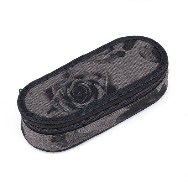 Topgal ovális tolltartó – Black Rose