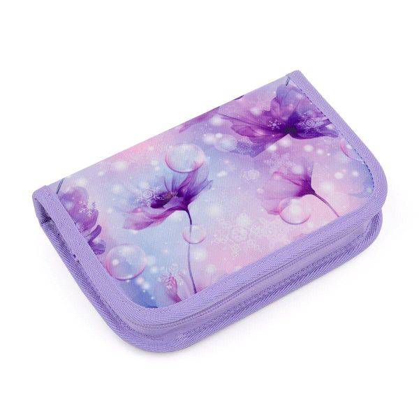 Topgal kihajtható tolltartó – Icy Flowers