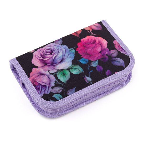 Topgal kihajtható tolltartó – Purple Rose