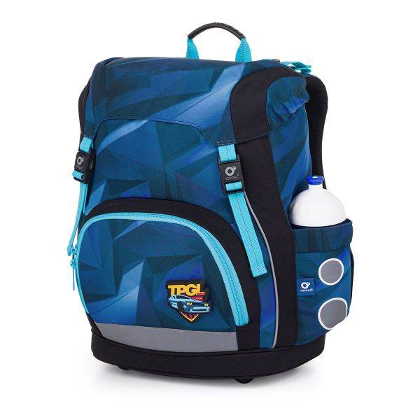 Topgal merevfalú iskolatáska csatos KIRA – Blueangel