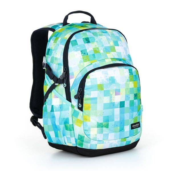 Topgal iskolatáska, hátizsák Yoko – Blue pixel