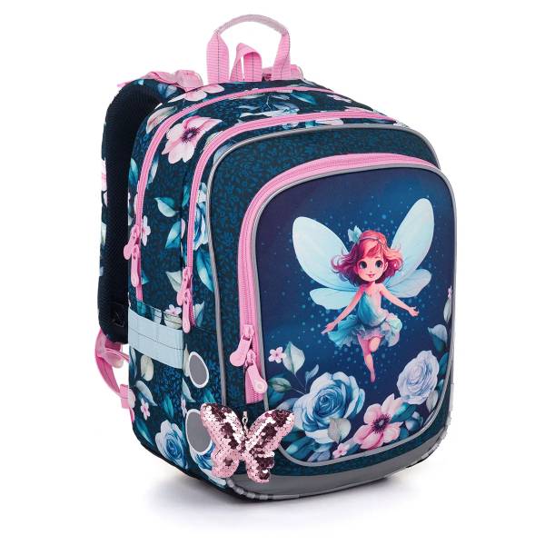 Topgal ergonomikus iskolatáska hátizsák Endy – Fairy