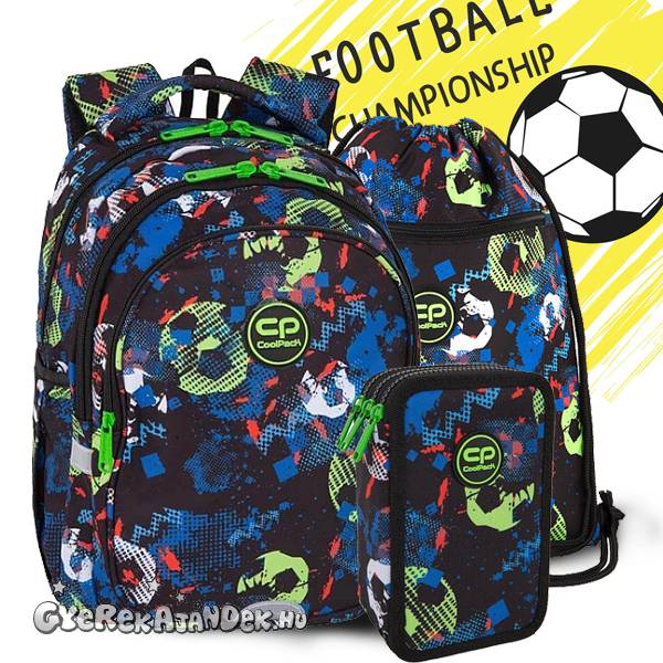 Coolpack focis iskolatáska hátizsák SZETT JERRY – Football