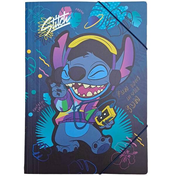 Stitch PP gumis mappa A3-as – Coolpack