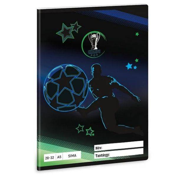 Ars Una A5-ös sima füzet – Champs